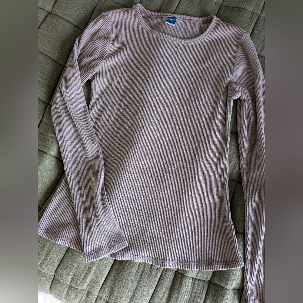 Old Navy Plush Knit Long Sleeve Tee